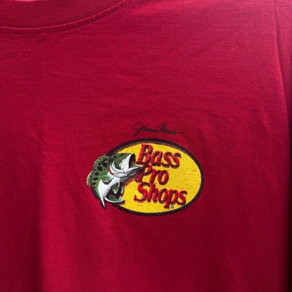 Bass Pro Shops Men’s Large (L) Red graphic Short Sleeve Tee T-Shirt Streetwear - Picture 3 of 5